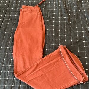 Chloe Rust Boot Cut Pants